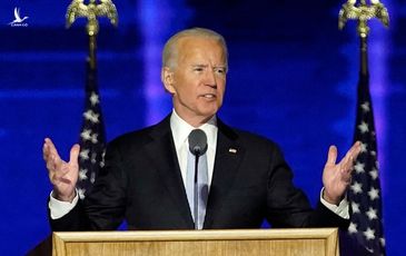 Ông Joe Biden phát biểu chính thức sau thắng cử Tổng thống, kêu gọi đoàn kết và hàn gắn