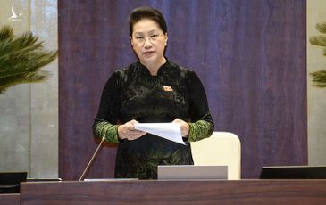 Chủ tịch Quốc hội Nguyễn Thị Kim Ngân lần đầu trả lời chất vấn trước Quốc hội