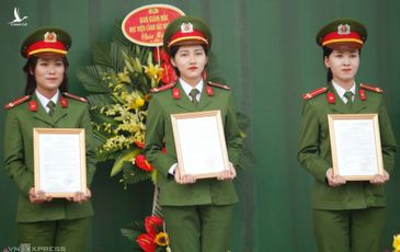805 sinh viên tốt nghiệp Học viện Cảnh sát nhân dân