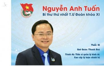 Anh Nguyễn Anh Tuấn được bầu làm Bí thư thứ nhất T.Ư Đoàn