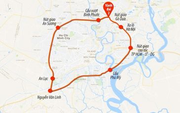 Gần 3 km đường Vành đai 2 TP HCM vẫn dang dở