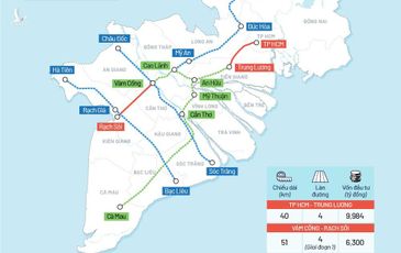 Quy hoạch cao tốc ở đồng bằng sông Cửu Long 5 năm tới