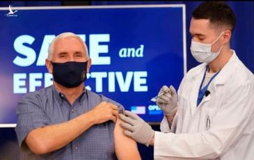 Mỹ truyền hình trực tiếp Phó Tổng thống Mike Pence tiêm vaccine COVID-19