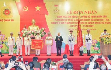 Thủ tướng trao danh hiệu Anh hùng tặng Cục An ninh điều tra