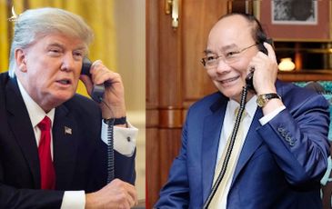 Thủ tướng Nguyễn Xuân Phúc trao đổi với Tổng thống Donald Trump về ‘thao túng tiền tệ’