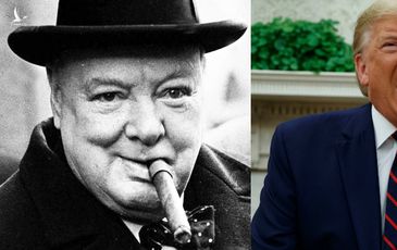 Winston Churchill và Donald Trump: Hai trụ cột nổi tiếng nhất thế giới đều bị “bịt miệng”