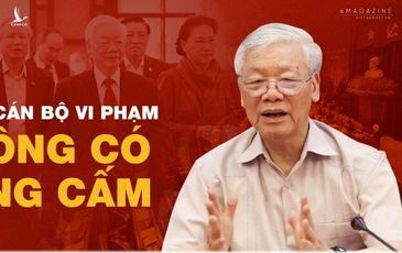 Xử lý cán bộ vi phạm không có vùng cấm, không có ngoại lệ