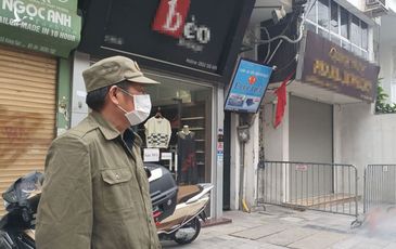 Hà Nội phong toả căn nhà liên quan ca nghi nhiễm Covid-19