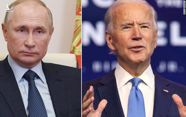 Tiết lộ cuộc điện đàm đầu tiên giữa ông Biden và ông Putin