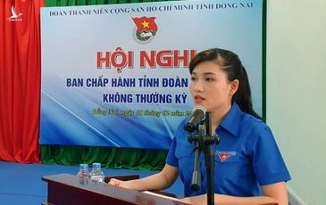 Chị Hồ Hồng Nguyên được bầu làm bí thư Tỉnh đoàn Đồng Nai