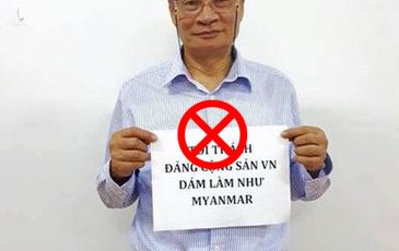 Người “thách Đảng làm như Myanmar” đã thấy hổ thẹn chưa?