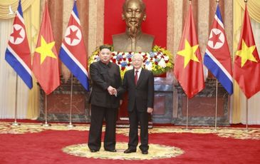 Lãnh đạo Triều Tiên Kim Jong Un chúc mừng Tổng bí thư, Chủ tịch nước Nguyễn Phú Trọng