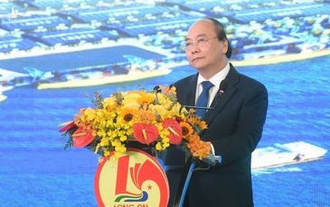 Thủ tướng dự lễ khánh thành khu công nghiệp 145 ha ở Long An