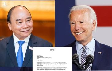 Bất ngờ bức thư Tổng thống Biden gửi cho Chủ tịch nước Nguyễn Xuân Phúc
