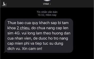 Mất sạch tiền lại “gánh” thêm nợ vì “sập bẫy” lừa đảo nâng cấp sim 4G