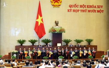 Quốc hội phê chuẩn 2 phó thủ tướng và 12 thành viên Chính phủ mới