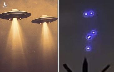 Hàng loạt UFO xuất hiện trên bầu trời thủ đô London nước Anh?