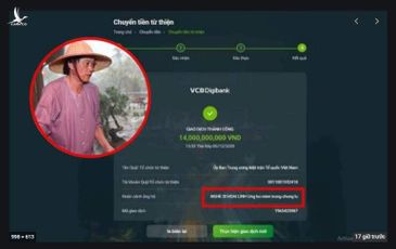 Ai đứng sau bill chuyển khoản tiền từ thiện giả của Hoài Linh