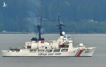Tàu cảnh sát biển Việt Nam tại Mỹ đã sơn số hiệu