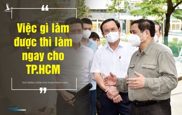 Từ chỉ đạo khẩn của Thủ tướng: “Việc gì làm được thì làm ngay cho TP.HCM”