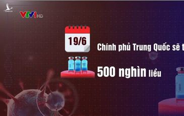 Trung Quốc tặng Việt Nam 500.000 liều vaccine