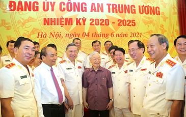 Bộ Chính trị chỉ định Đảng ủy Công an Trung ương nhiệm kỳ mới