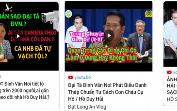 Công an cảnh báo việc nhiều kênh YouTube mạo danh Đại tá Đinh Văn Nơi