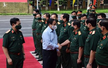 Thủ tướng: Chăm lo xây dựng Đảng bộ Quân đội trong sạch, vững mạnh