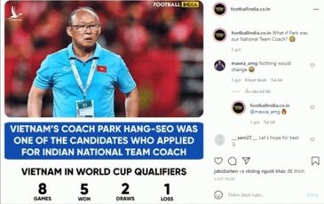 Ấn Độ muốn HLV Park dẫn dắt đội nhà, CĐV Việt “phì cười”