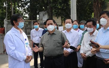 Thủ tướng Phạm Minh Chính: Bình Dương cần vừa cách ly xã hội, vừa sản xuất tại chỗ