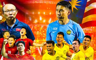 Malaysia 1-2 Việt Nam: Tuyển Việt Nam bảo vệ ngôi đầu sau trận thắng Malaysia