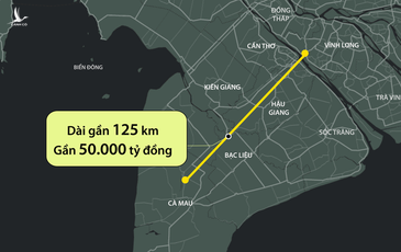 Cao tốc Cần Thơ – Cà Mau có phương án đi thẳng