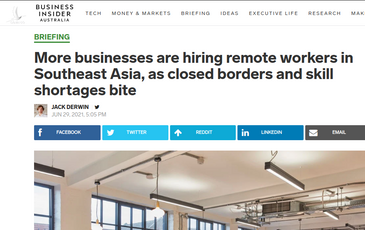 Business Insider: Hàng loạt doanh nghiệp Úc tuyển lao động làm việc từ xa tại Việt Nam