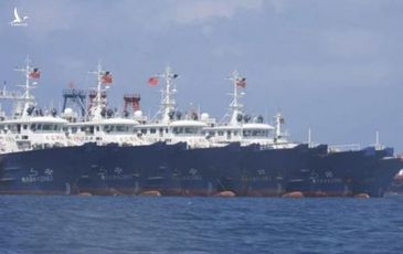 Philippines điều tra tin hàng trăm tàu Trung Quốc xả thải sinh hoạt xuống Biển Đông