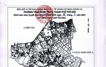 TP Thủ Đức phong tỏa thêm hai phường Tăng Nhơn Phú B và Long Trường