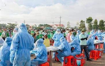 Bình Dương: Một công ty ‘3 tại chỗ’ có 248 ca dương tính nhưng giấu kết quả xét nghiệm