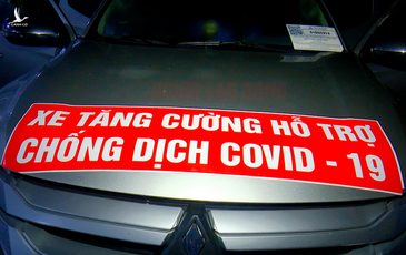 Bất ngờ trong chiếc ôtô “tăng cường hỗ trợ chống dịch Covid-19”