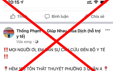 TP.HCM: ‘Hẻm 196 Tôn Thất Thuyết, Q.4 mỗi ngày có 5-6 người mất’ là tin sai sự thật