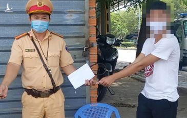 2 thanh niên mãn hạn tù đi bộ từ Ninh Thuận về quê và điều bất ngờ xảy ra