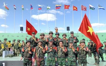 Army Games 2021: Đội tuyển Công binh QĐND Việt Nam xuất sắc giành HCĐ