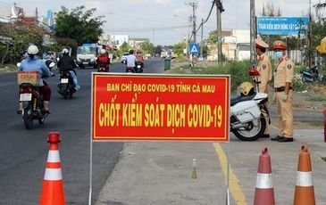 Hai tỉnh miền Tây chuyển trạng thái chống dịch Covid-19