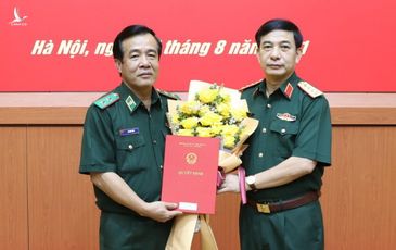 Tư lệnh Biên phòng Lê Đức Thái được thăng quân hàm Trung tướng