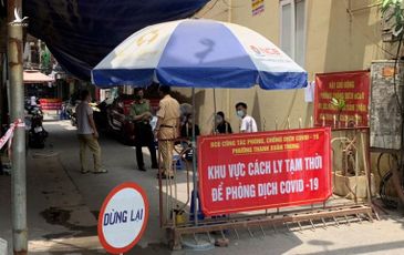 CDC Hà Nội: ‘Gần như 1.700 người ở ổ dịch phường Thanh Xuân Trung là F1’