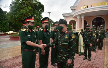 Cần thơ tổ chức lễ xuất quân hỗ trợ Kiên Giang phòng, chống dịch COVID-19