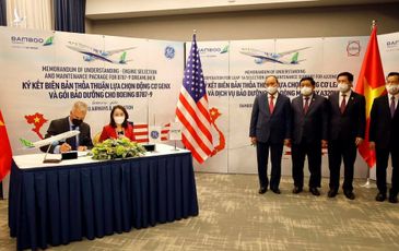 Bamboo Airways ký 2 tỷ USD với GE và công bố đường bay thẳng Việt – Mỹ