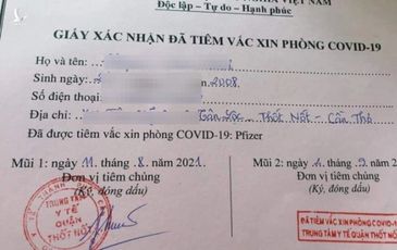 Đã xác minh danh sách “57 trẻ dưới 18 tuổi được tiêm vaccine Pfizer”