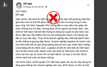 Như thế nào là “hút máu nền kinh tế”, thưa “nhà dân chủ” Đỗ Ngà?