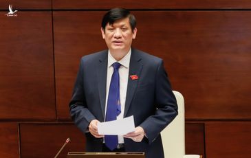 Bộ trưởng Y tế Nguyễn Thanh Long đăng đàn trả lời chất vấn trước Quốc hội