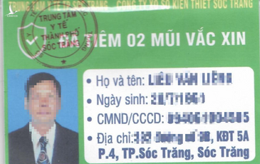 Đi bán vé số phải đeo thẻ “xanh” 2 mũi vắc xin