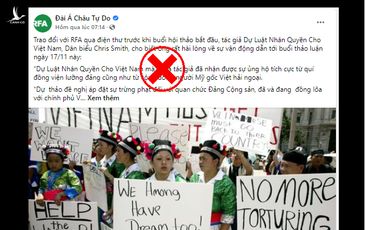 Trò hề mang tên Dự luật Nhân quyền Việt Nam